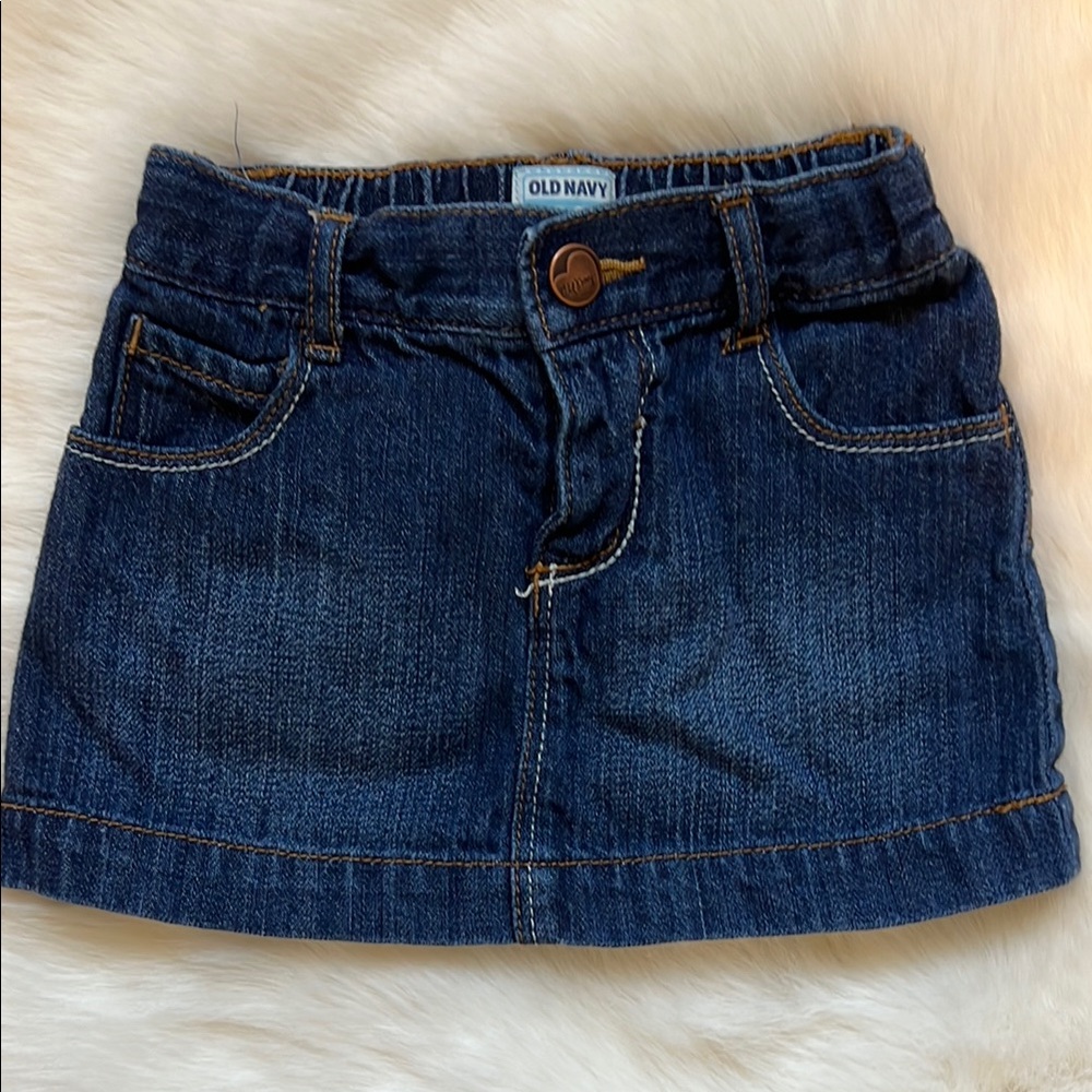 Old Navy Kids Denim Skirt - Blue